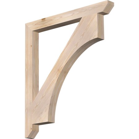 Ekena Millwork Westlake Slat Smooth Bracket, Douglas Fir, 3 1/2"W x 38"D x 42"H BKT04X38X42WTL06SDF